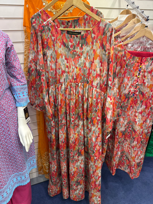 Multi Color Long Maxi - Xxl
