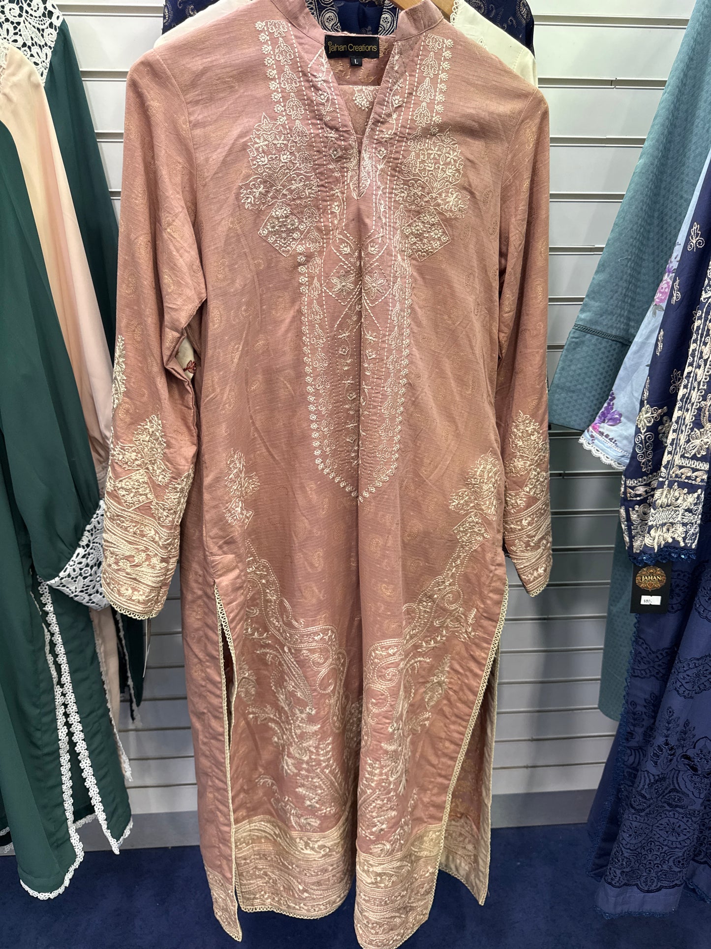 Ladies 3 Pcs Suit Pink Large