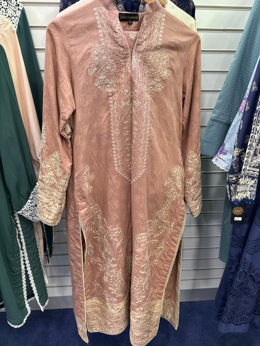 Ladies 3 Pcs Suit Pink Large
