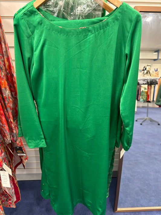 Green 3Pcs Suit