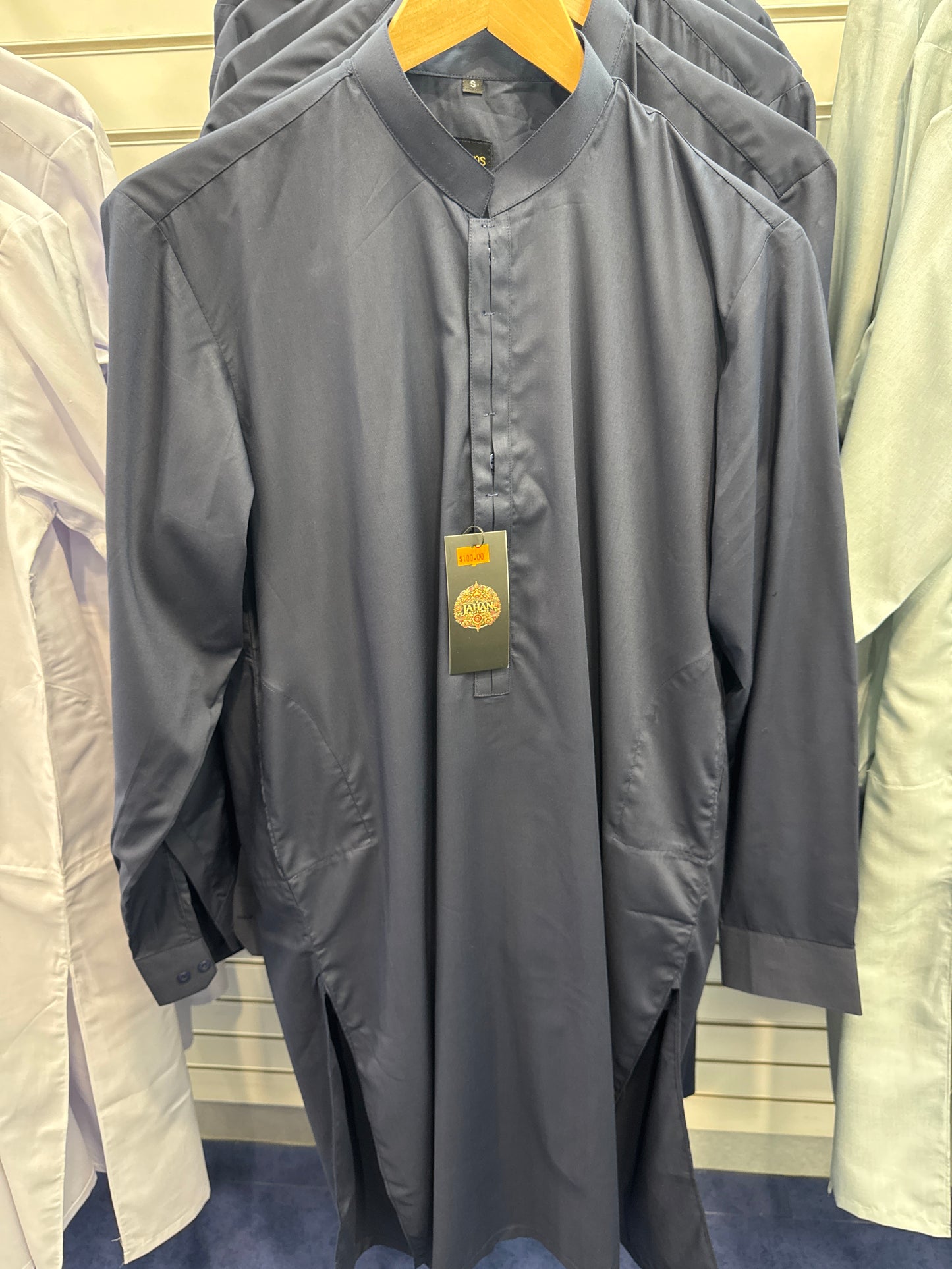 Men Suit Navy Blue
