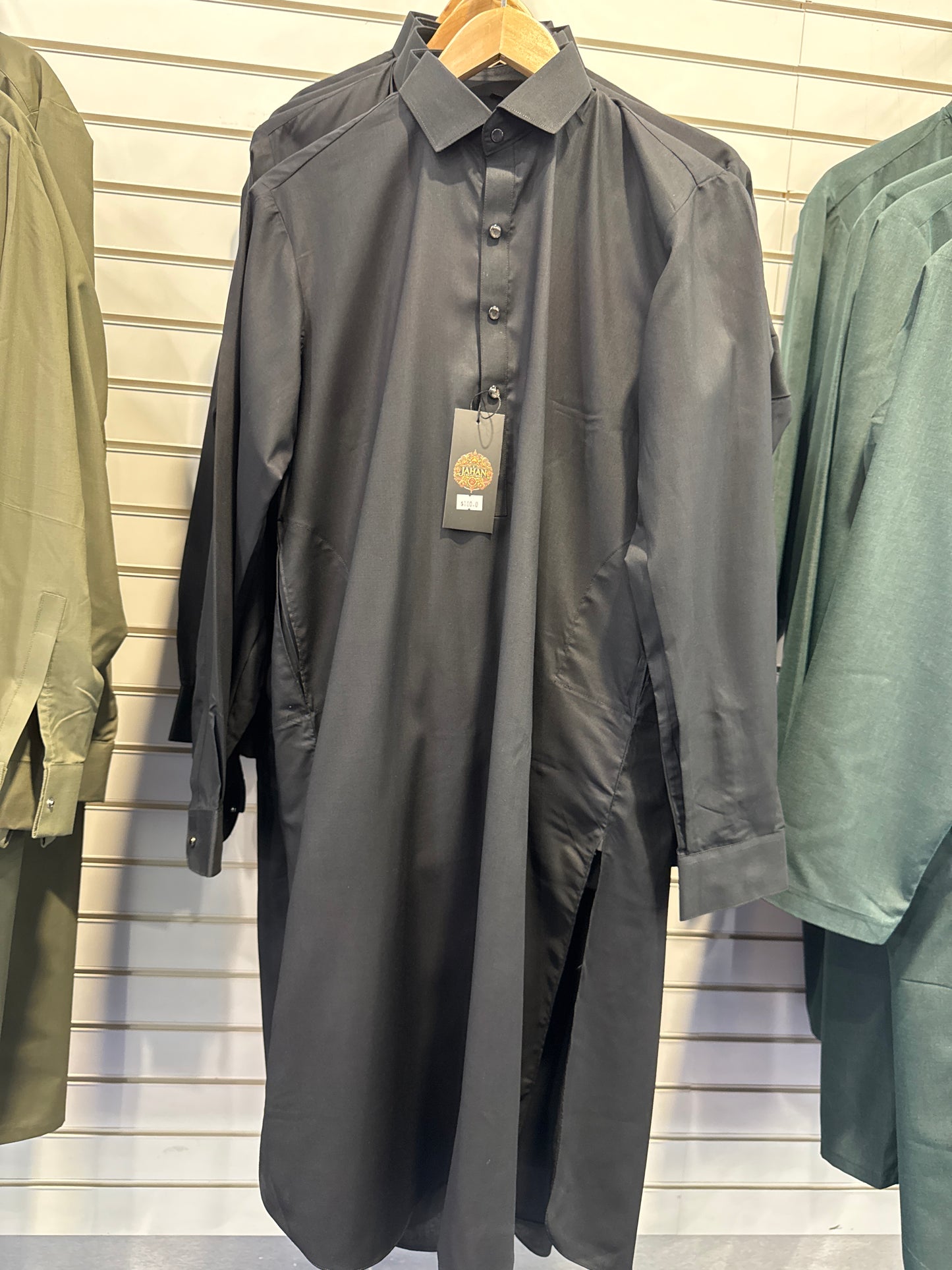 Men Black Suit Kameez Shalwar