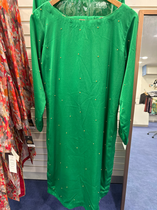 Green 3Pcs Suit